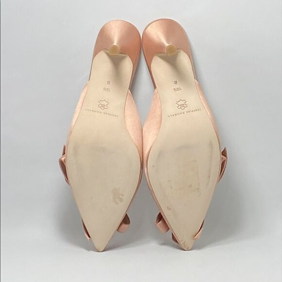 Loeffler Randall Double-Bow Satin Mules size 10.5 - Picture 11 of 12